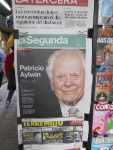 Tageszeitung am 19.4.16 Der erste Präsident nach der Diktatur ist gestorben.